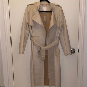 Tan Suede Coat